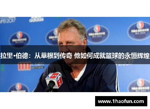 拉里·伯德：从草根到传奇 他如何成就篮球的永恒辉煌